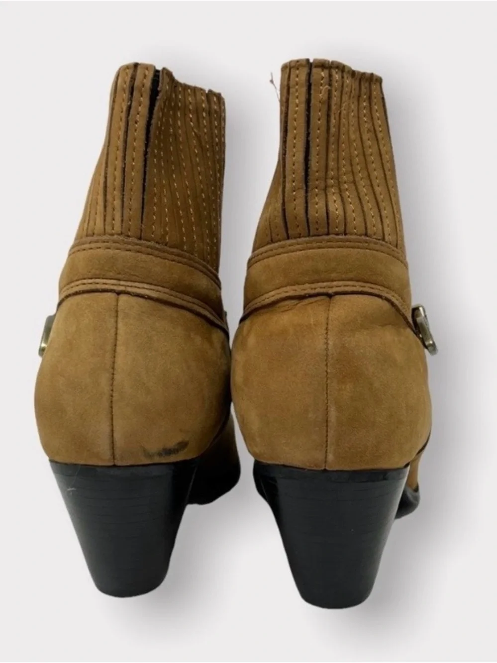 Dingo Leather Western Ankle Bootie Sz 8